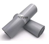 NOVAGO-(Lot de 100) Petits Sacs d'expédition plastique 17 x 30 cm Sachets Enveloppes pochettes plastiques résistant ultra léger