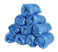 NOVAGO- Lot de 100 Surchaussures jetables protège chaussures Couvre-chaussure plastique (100)
