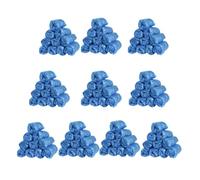 NOVAGO Lot de 1000 Surchaussures élastique Grande Taille (38-50) Jetables Protège Chaussures en Plastique Imperméable - -Couvre Chaussure Résistant