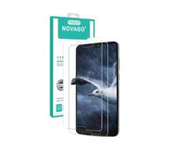 NOVAGO Lot de 2 Films de Protection Écran en Verre Trempé pour Huawei P20 - Vitre Standard Transparente Dureté 9H, Anti-Rayures, Anti-Traces, Compatible avec Coque