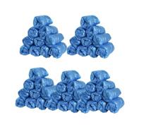 NOVAGO Lot de 500 Surchaussures élastique Grande Taille (38-50) Jetables Protège Chaussures en Plastique Imperméable - -Couvre Chaussure Résistant