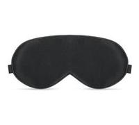 NOVAGO Masque de Sommeil et de Voyage 100% Pure Soie Naturelle (Saine et Propre) Super légère, Ultra-Doux, Confortable et Respirant (Noir)