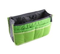 NOVAGO Organiseur Pochette Sac de Rangement intérieur pour Sac à Main ou Sac de Voyage (Divers Coloris Disponibles) (Vert)