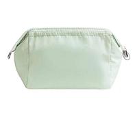 NOVAGO Petite Trousse de Toilette Compacte Pliable, Trousse Maquillage, Pochette cosmétique Style Japonais (Vert)