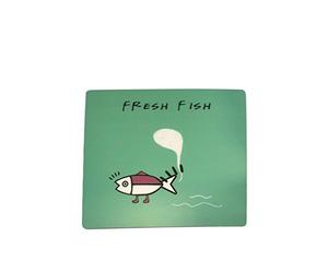 NOVAGO® Tapis de Souris Motif imprimé néoprène antidérapant 21 x 21 cm (Vert)