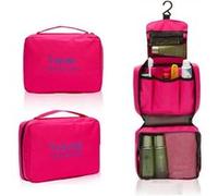 NOVAGO Trousse de Toilette, Trousse Maquillage, Trousse de Voyage résistante (Fuchsia)