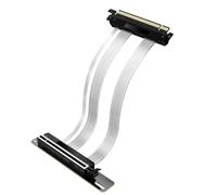 NovaGrowth Câble d'extension PCIE 5.0, PCI-E 16X 128 Go/s compatible avec PCIE 4.0 et WRX80/ 90E, RTX4090/ 5090/ RX7900XTX, Gen 5, noir, 200 mm