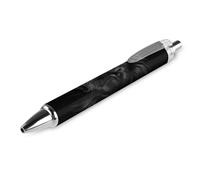 Novaj Stylo à bille rétractable à pointe fine de 0,5 mm - Motif tête de lion - Pour la maison et le bureau