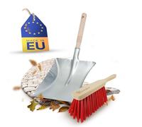 Novaliv Pelle et balayette galvanisées en élasthanne et poils en élasthanne