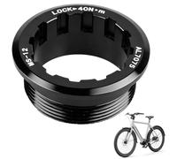 Novaly Bague de sécurité à cassette à 12 vitesses compatible avec Shimano Micro Spline 12 vitesses M7100 M6100 M8100 Noir 12 disques de sécurité 7R