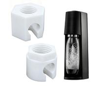 Novaly Écrou de rechange pour Sodastream - Pièces de rechange pour Sodastream - Convient pour tuyau de CO2 - Raccord rapide - Écrous de rechange pour Sodastream Crystal 2.0 Jet Spirit Easy Duo Fizzi
