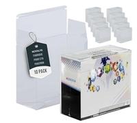 Novalys Boîtiers Protecteurs ETB en Plastique PET pour Coffret Dresseur d'Élite - Lot de 20 - Protection pour Elite Trainer Box - Compatible avec les Coffrets Dresseur d'Élite.