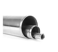 NovaNox® Connecteur en aluminium 80 mm Tube en aluminium 8 cm Taille au choix Connecteur AD:45