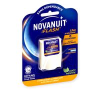 Novanuit Flash 1,9mg Mélatonine Endormissement Goût Menthe