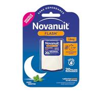 Novanuit Flash - Sommeil - 1,9mg de mélatonine - Complément alimentaire