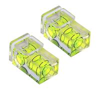 Novara 2 PièCes SéRies Niveau à Bulle à Griffe Niveau à Deux Axes pour Appareils Photo NuméRiques et Argentiques