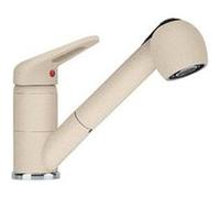 Franke Robinet de cuisine Novara Plus Doccia G mitigeur sur pied bec extractible beige 115.0470.665