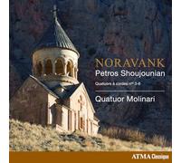 Quatuor Molinari – Novarank-Streichquartette 3-6 – CD – NAXOS