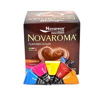 Novarese Zuccheri - NOVAROMA SUCRE AROMATISE 5 PARFUMS 80 SACHETS - Produit artisanal italien