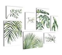 Novart Tableaux - PRÊT À ÊTRE ACCROCHÉ - Tableau decoration murale - Plantes Salon Chambre Couloir - N038471a