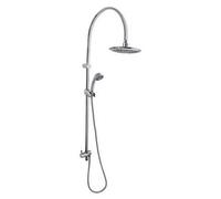 NOVASERVIS ensemble de douche combiné avec raccord supérieur, chrome SET061,0