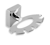 NOVASERVIS METALIA 12 Porte-brosses a dents et dentifrice, chrome 0244,0