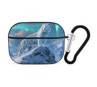Novastar Compatible avec Airpods Pro 2e génération - Jolie coque compatible avec Airpods Pro, coque Majestic White Tiger Snow Peak compatible avec les étuis Airpods Pro 2