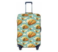 Novastar Housse de protection pour bagages - Housse souple imprimée ailes de taco, pour valises de 45,7 à 53,3 cm
