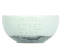 Novastyl 8010369 Home Sweet Home Lot de 6 Bols Grès Taupe 14 x 14 x 7 cm