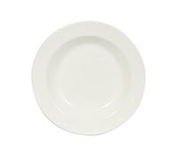 Novastyl 8011899.0 Imposture Lot de 6 Assiettes Creuse Faïence Blanc 22,5 x 22,5 x 4 cm