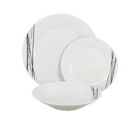 NOVASTYL - Lot 36 assiettes carbone en porcelaine - 2614922