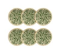 NOVASTYL - Lot 6 coupelles héraclée 500ml en grès décor vert - 2614398