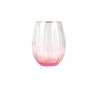 NOVASTYL - Lot de 4 gobelets gatsby 59cl en verre rose - 1605452