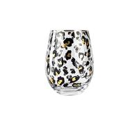 NOVASTYL - Lot de 4 gobelets léopard 18cl en verre - 1605458