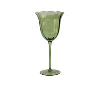 NOVASTYL - Lot de 4 verres à pied eden 48.5 n verre vert - 1605462
