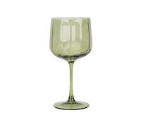NOVASTYL - Lot de 4 verres à pied riviera 49cl en verre vert - 1605436