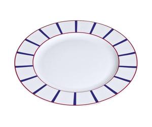 Novastyl - Plat Rond 32 cm - Basque Bleu