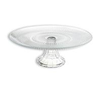 NOVASTYL - Plat sur pied orion 30cm en verre - 1618825