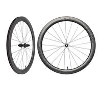 Novatec Jeu de Roues en Carbone pour vélo de Route, 50 mm et 1317 g, sans tubeless, R5 Disc CL-Pro, Shimano HG