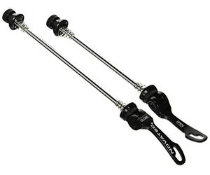 Novatec QR/321060 Set de Serrage Rapide de Roue Mixte Adulte, Noir