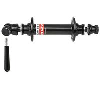 Moyeu Avant Course Novatec A291SB Noir Anodisé 32 Trous avec Déclenchement Rapid