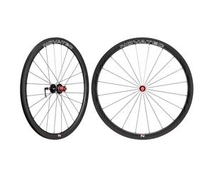 NOVATEC Wheelset R3 Clin U3.0 700C, Tubeless Ready, Clincher Rim, Full Carbon, UD Finish, Outer/Inner Size: 27/20, 38mm Deep