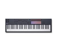 Novation FLkey 2 61 Clavier Maître USB MIDI | USB-C, 61 touches semi-lestées, 16 pads, faders, 8 encodeurs, molettes de pitch/mod, écran, mode Scale, zones, sortie MIDI