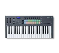 Novation FLkey 37 Clavier maître MIDI - intégration parfaite avec FL Studio, avec modes de gammes et d'accords Tous les logiciels nécessaires à la production musicale, Noir