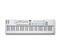 Novation Launchkey 61 White [MK4] - clavier maître MIDI de 61 touches semi-lestées - intégration aux STAN. Modes Chord et Scale, pads rythmiques et arpégiateur. Livré avec un bundle logiciel