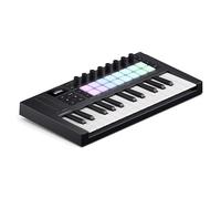 Novation Launchkey Mini 25 [MK4] - clavier maître MIDI USB portable de 25 mini-touches avec intégration aux STAN. Mode Chord, mode Scale et arpégiateur. Bundle de logiciels musicaux fourni.