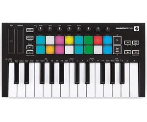 Novation Launchkey Mini [MK3] - Clavier maître MIDI USB portable de 25 touches avec intégration de STAN. Mode d'accords fixes et arpégiateur - pour la production musicale