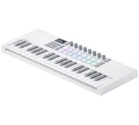 Novation Launchkey Mini 37 Blanc [MK4] - clavier maître MIDI USB portable de 37 mini-touches avec intégration aux STAN. Mode Chord, mode Scale et arpégiateur. Bundle de logiciels musicaux fourni.