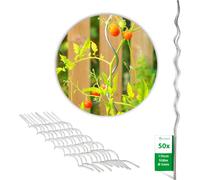 Novatool 5 tuteurs de tomates 170 cm 5 mm de diamètre Tuteurs de tomates en spirale galvanisés Tuteurs de tomates Aide à la croissance des fleurs Porte-plants