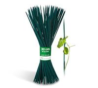 Novatool Lot de 200 tiges fendues de 30 cm x 3,5 mm - Vert - Tuteur en bambou